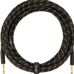 Fender 0990820082 Deluxe Series Instrument Cable, Straight/Angle, 18.6', Tweed