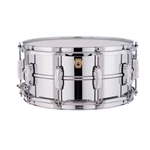 Ludwig LM402 Supraphonic 6.5"x14" Snare Drum, Chrome over Aluminum
