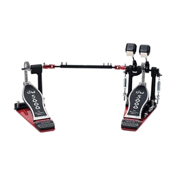 DW DWCP5002AD4 5000 Series ACCELERATOR Double Bass Drum Pedal w/ Bag