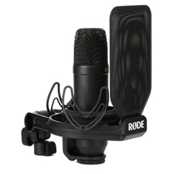 Rode NT1AI1KIT Complete Studio Kit; NT1, Ai-1 USB Audio Interface, SMR Shockmount and Pop Shield and XLR Cable