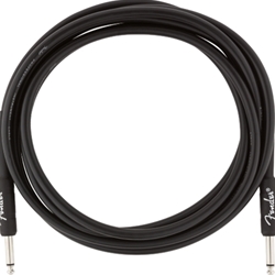 Fender 0990820024 Professional Series Instrument Cable, Straight/Straight, 10', Black