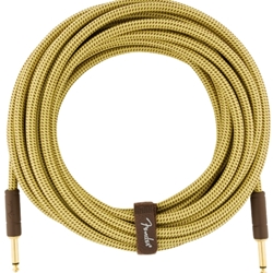 Fender 0990820076 Deluxe Series Instrument Cable, Straight/Straight, 25', Tweed