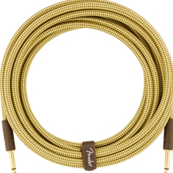 Fender 0990820081 Deluxe Series Instrument Cable, Straight/Straight, 18.6', Tweed