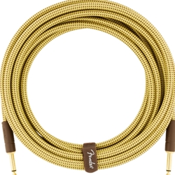 Fender 0990820089 Deluxe Series Instrument Cable, Straight/Straight, 10', Tweed