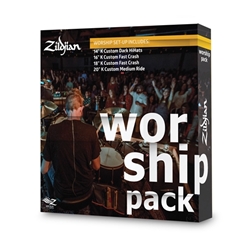 Zildjian KC0801W K Custom Worship 4 Cymbal Pack