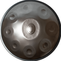 MAE SD9-HANDPAN HandPan in D-Minor, 9 Notes w/ Padded Bag