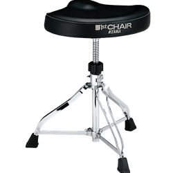 Tama HT250 1st Chair Throne - Saddle-Type Vinyl Top with Spin-Height Adjustment Base