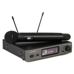 Audio Technica ATW3212/C510DE2 3000 Series Wireless Handheld Microphone System-DE2 (470.125-529.275MHz)