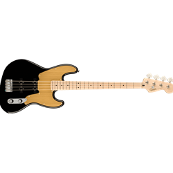 Squier 0377100506 Paranormal Jazz Bass® '54, Maple Fingerboard, Gold Anodized Pickguard, Black